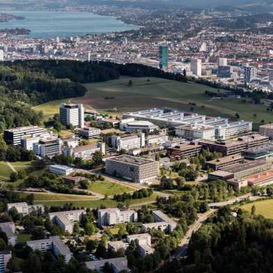 Aerial photo of Hönggerberg Campus