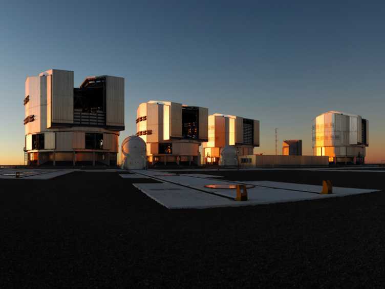 Vergrösserte Ansicht: Paranal-Observatorium