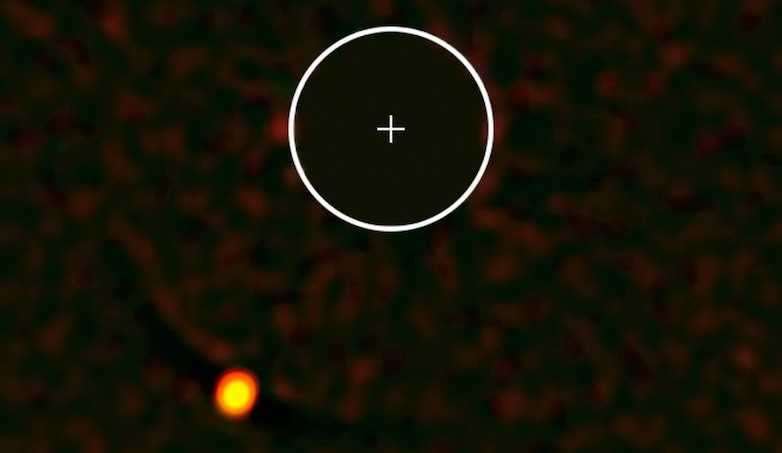 Vergrösserte Ansicht: Exoplanet HIP 65426b