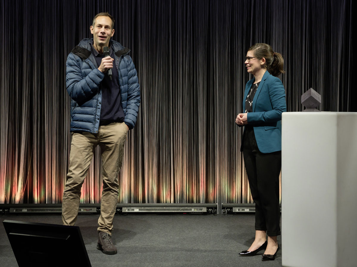 Renato Renner mit Isabella Schalko (AVETH)