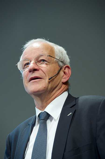 Vergrösserte Ansicht: Abschiedsvorlesung Prof. R. Eichler im Audimax
