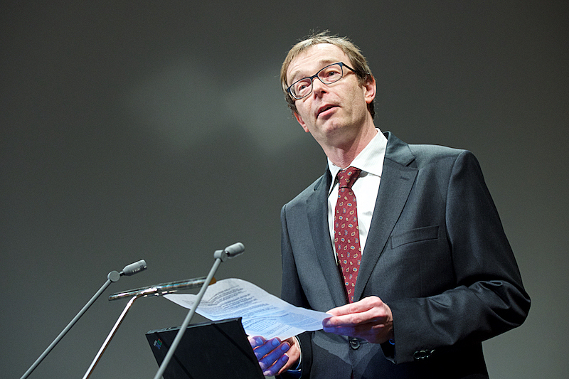 Vergrösserte Ansicht: Abschiedsvorlesung Prof. R. Eichler im Audimax
