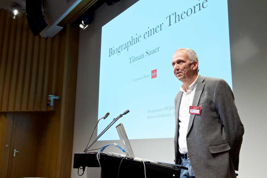 Vergrösserte Ansicht: Einsteinsymposium 2015