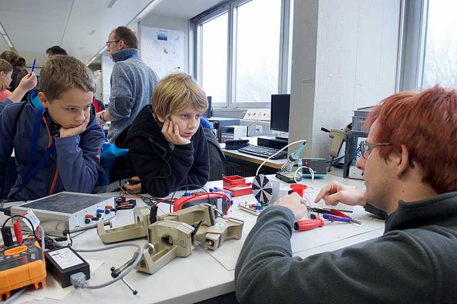 Vergrösserte Ansicht: Zukunftstag am D-PHYS