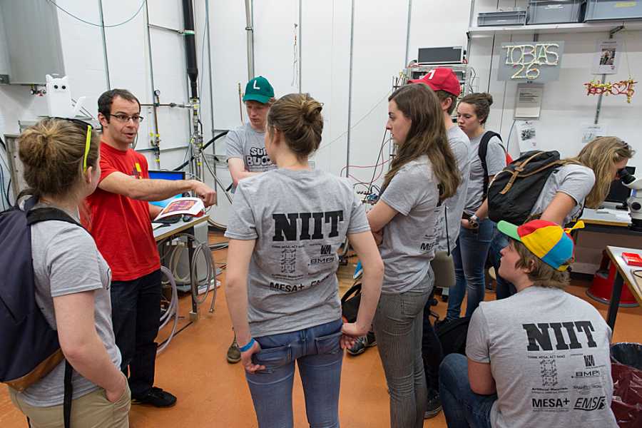 Vergrösserte Ansicht: Visit from University Twente, NL