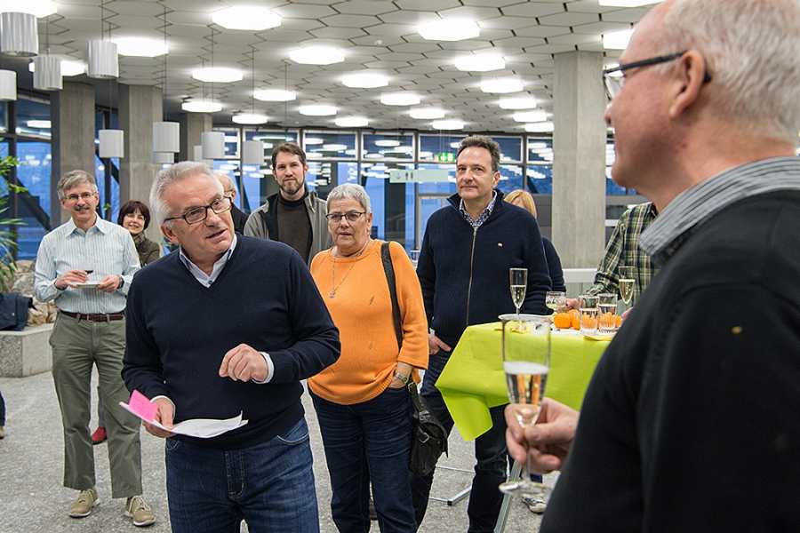 Vergrösserte Ansicht: Pensionierung Hermann Wüest