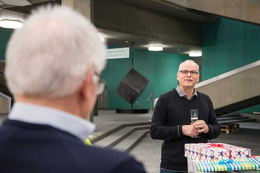 Vergrösserte Ansicht: Pensionierung Hermann Wüest
