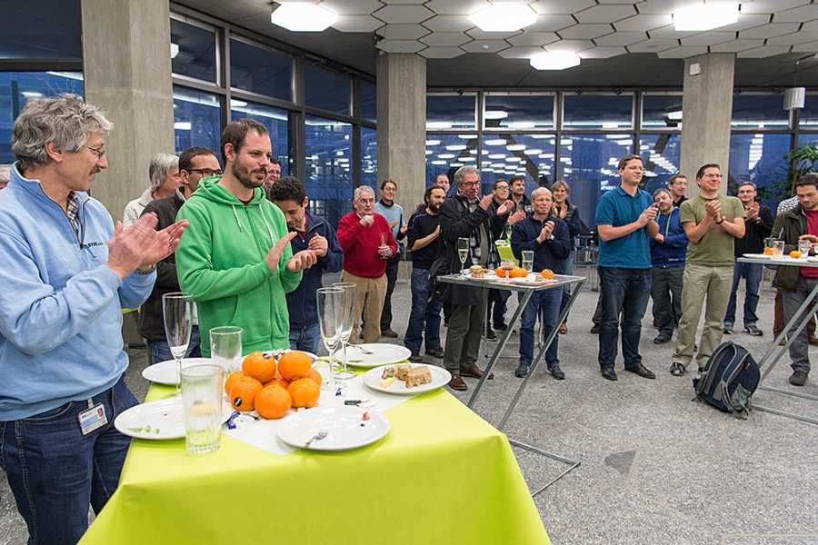 Vergrösserte Ansicht: Pensionierung Hermann Wüest