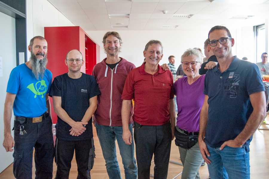 Vergrösserte Ansicht: Pensionierung Pierrot Dekumbis