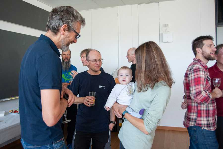 Vergrösserte Ansicht: Pensionierung Pierrot Dekumbis