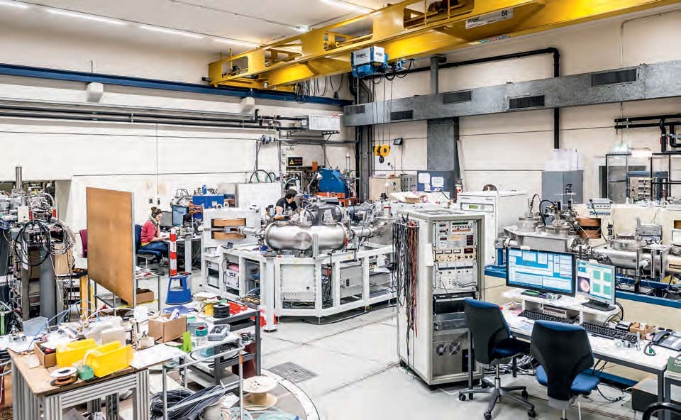 Enlarged view: Accelerator mass spectrometer