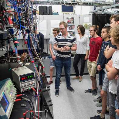 Cantonal-school classes visiting