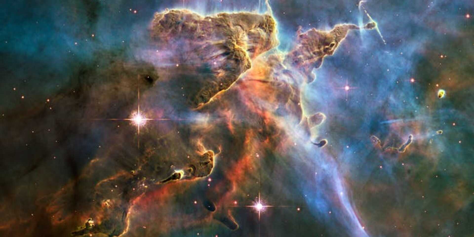 Interstellar dust in the Carina Nebula. 