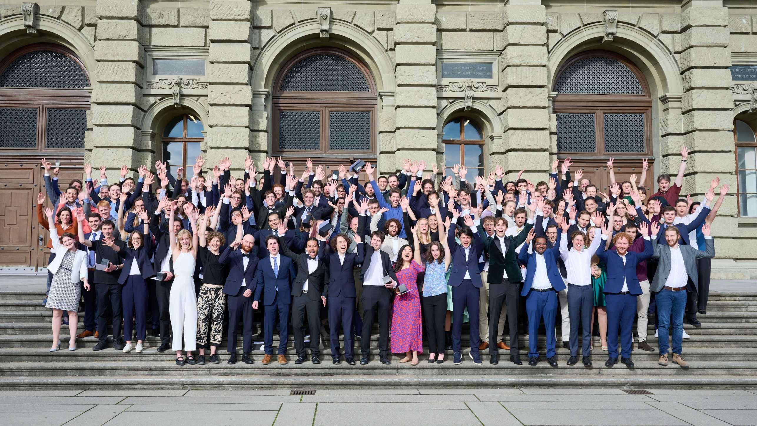 Group photo of the 2024 graduation ceremony