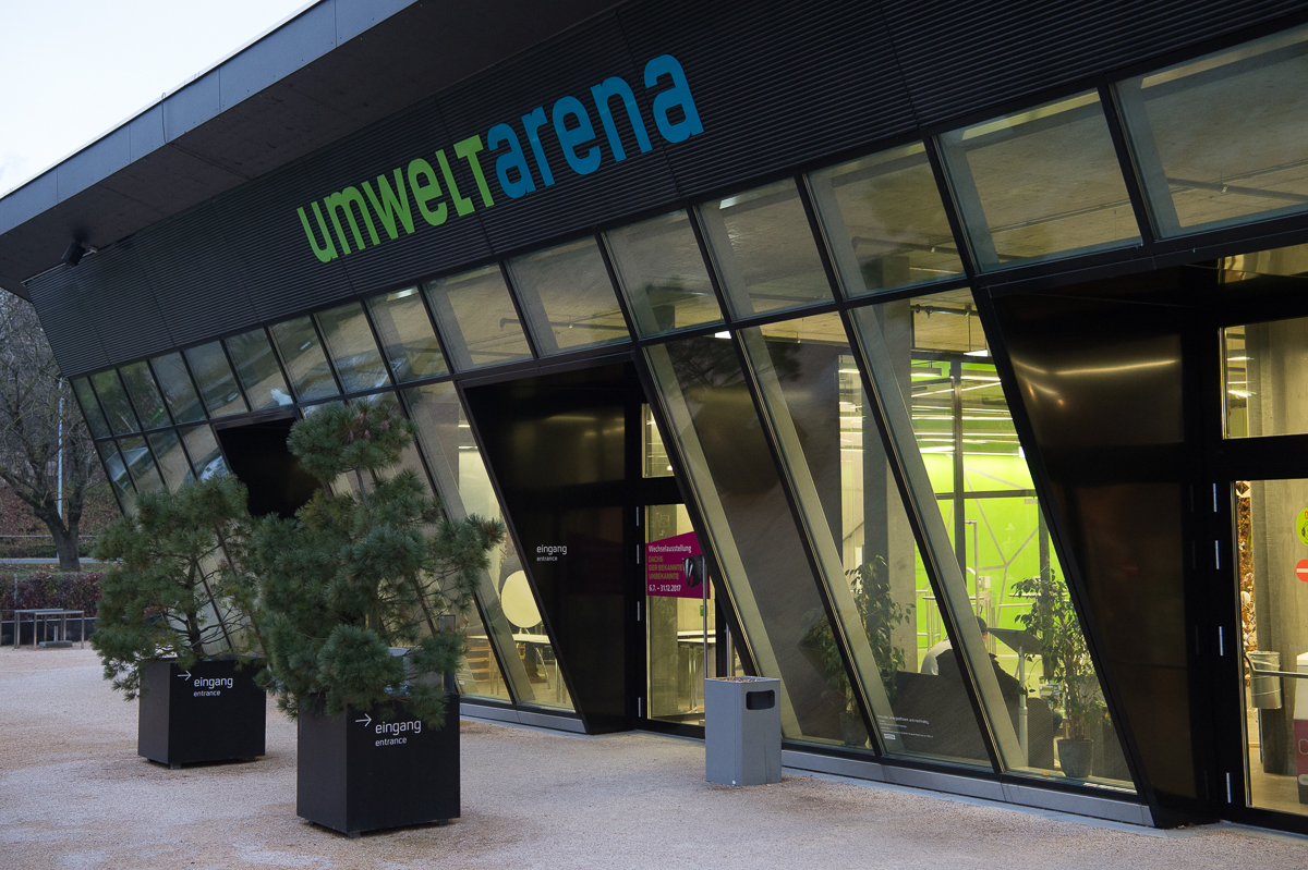 Entrance Umwelt-Arena