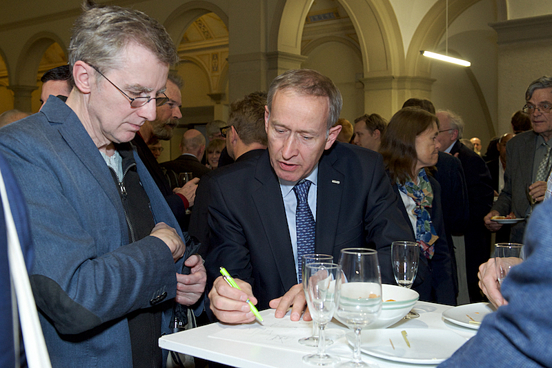 Enlarged view: Abschiedsvorlesung Prof. R. Eichler im Audimax