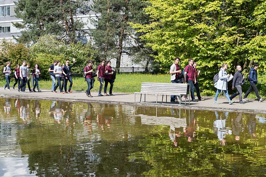 Enlarged view: Visit from University Twente, NL