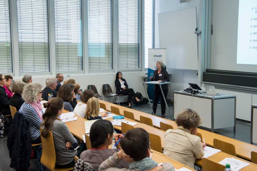 Enlarged view: Gender and Science Meeting