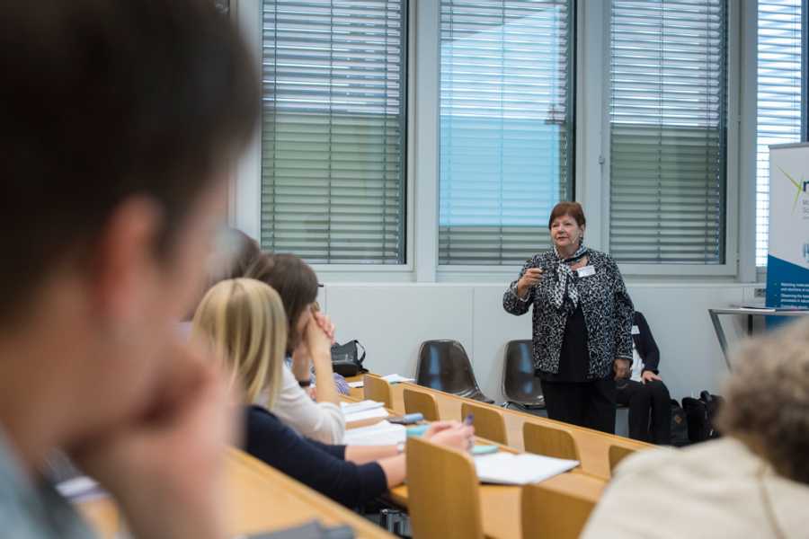 Enlarged view: Gender and Science Meeting